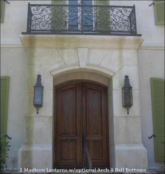 St. James Madison Copper Lantern Pendant Lights