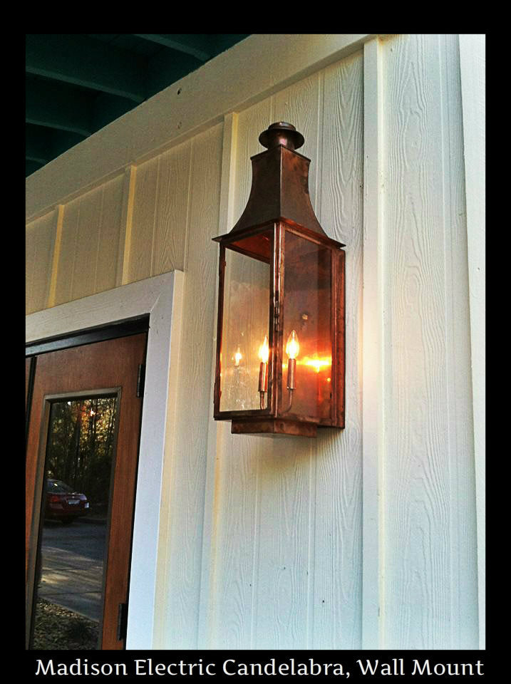 St. James Madison Copper Lantern Pendant Lights