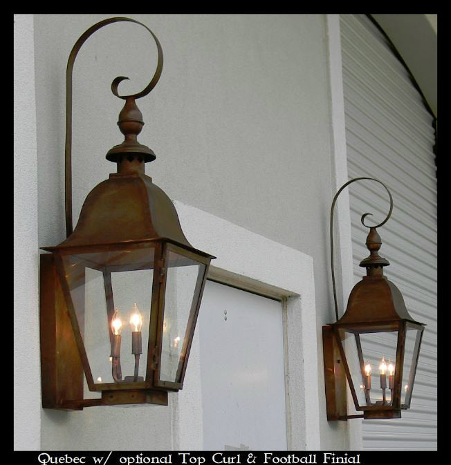 St. James Quebec Copper Lantern Pendant LIghts