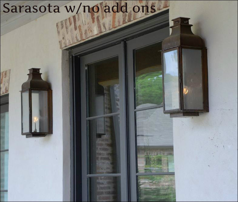 St. James Sarasota Copper Lanterns
