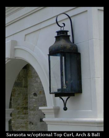 St. James Sarasota Copper Lanterns