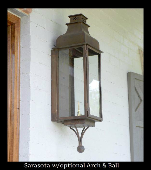 St. James Sarasota Copper Lanterns