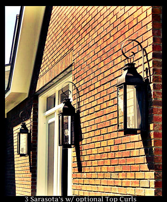 St. James Sarasota Copper Lanterns
