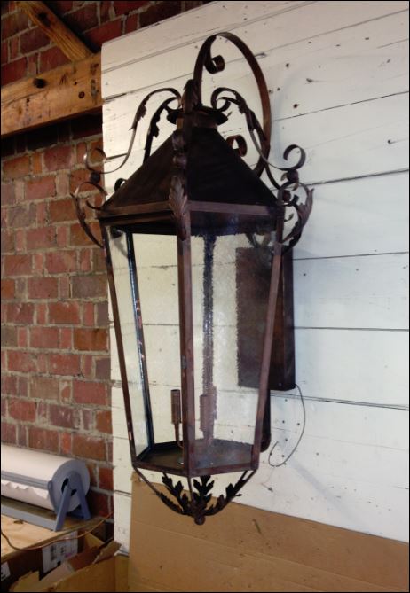 Outdoor Gas Electric Copper Lantern Kitchen Island Pendant Ceiling Light Fixture Chandelier Entryway Patio Light