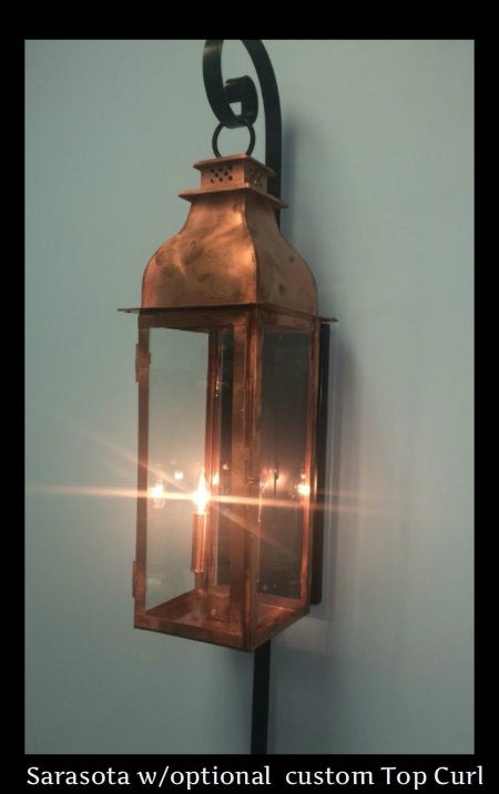 St. James Sarasota Copper Lanterns