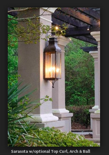 St. James Sarasota Copper Lanterns