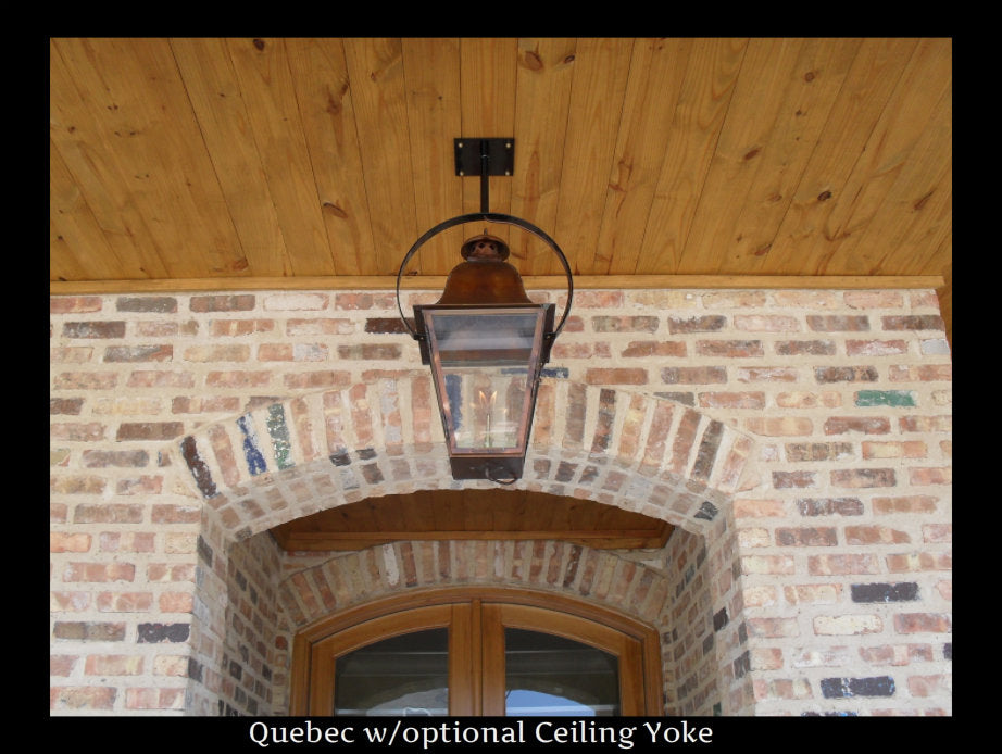St. James Quebec Copper Lantern Pendant LIghts