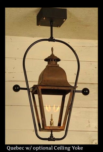St. James Quebec Copper Lantern Pendant LIghts