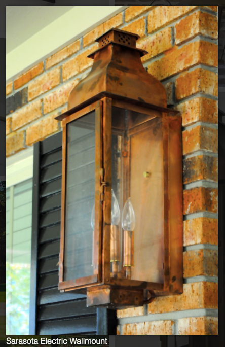 St. James Sarasota Copper Lanterns