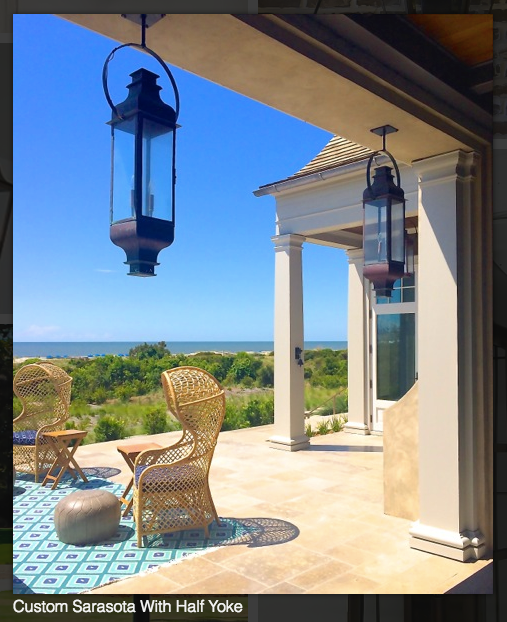 St. James Sarasota Copper Lanterns