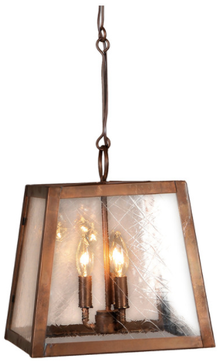 St. James Abilene Copper Chandelier