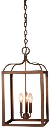St. James Structure Copper Kitchen Island Pendant Lights