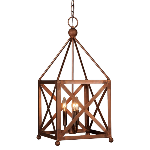 St. James Cortland Copper Chandelier