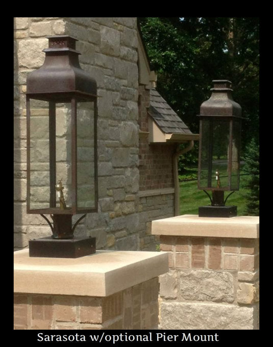 St. James Sarasota Copper Lanterns