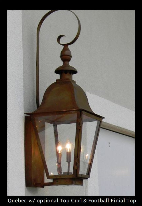 St. James Quebec Copper Lantern Pendant LIghts