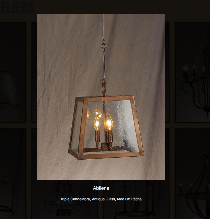 St. James Abilene Copper Pendant Light