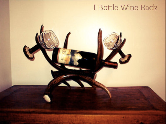 ANTLER WINE RACK