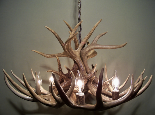 Deer Antler Chandelier Pendant Light