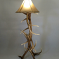 Elk Antler Floor Lamp, 50"Tall by 22" Wide