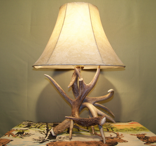 Deer Antler Table Lamp