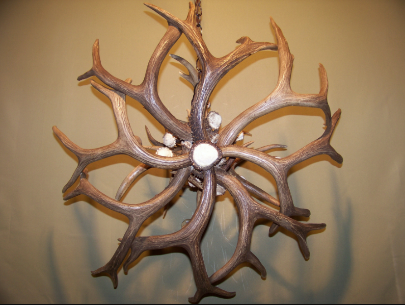 Selway Wilderness Deer Antler Chandelier