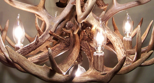 Deer Antler Chandelier Pendant Light