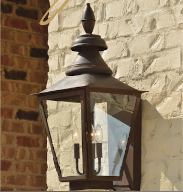 St. James Birmingham Copper Lantern