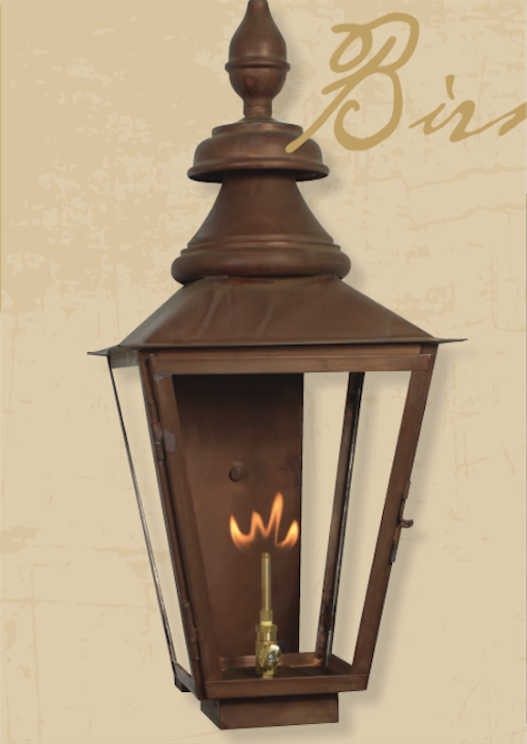 St. James Birmingham Copper Lantern