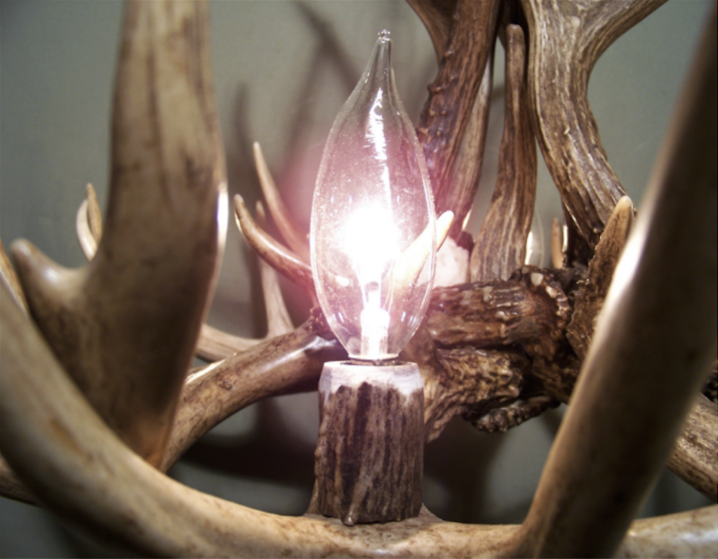 Deer Antler Chandelier Pendant Light