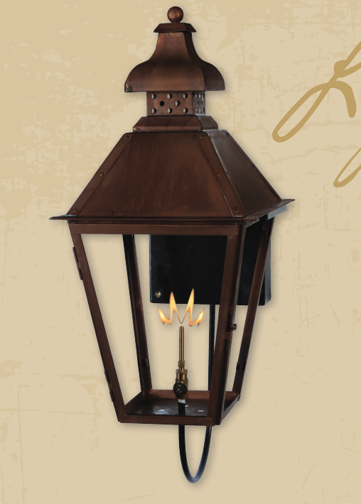 St. James Logan Copper Lantern
