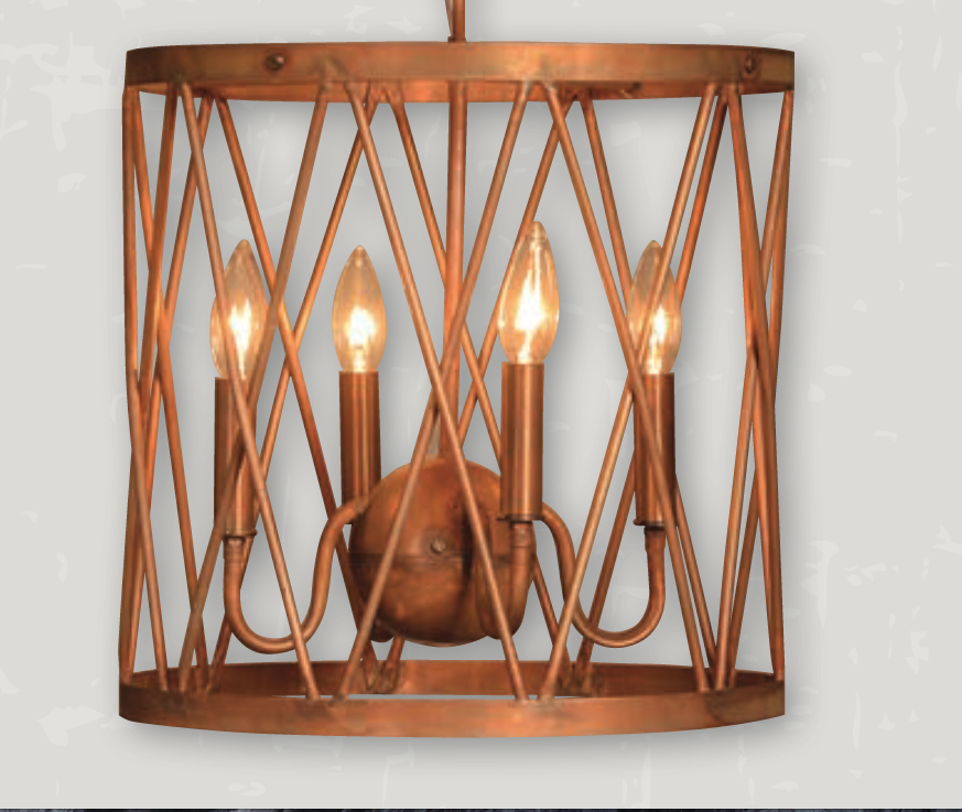 St. James Cypruse Copper Kitchen Island Pendant Lights