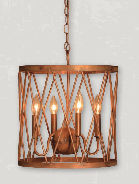 St. James Cypruse Copper Kitchen Island Pendant Lights
