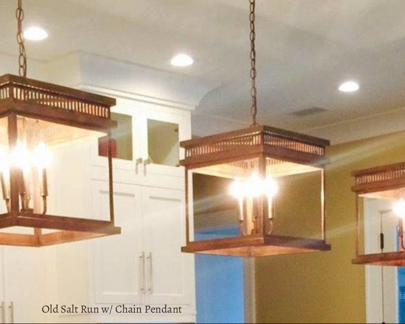 St. James Old Salt Run Copper Pendant Lights