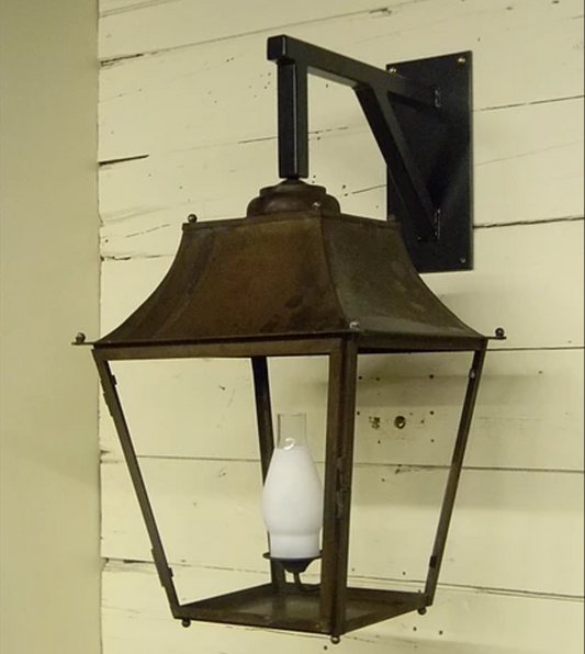 Outdoor Gas Electric Copper Lantern Kitchen Island Pendant Ceiling Light Fixture Chandelier Entryway Patio Light