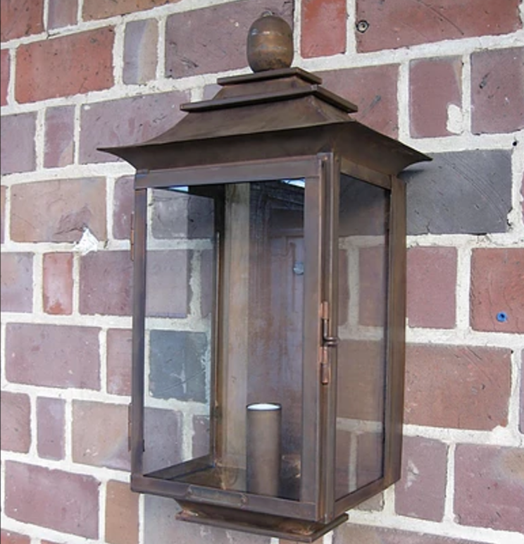 St. James Sapporo Copper Lantern Custom Design