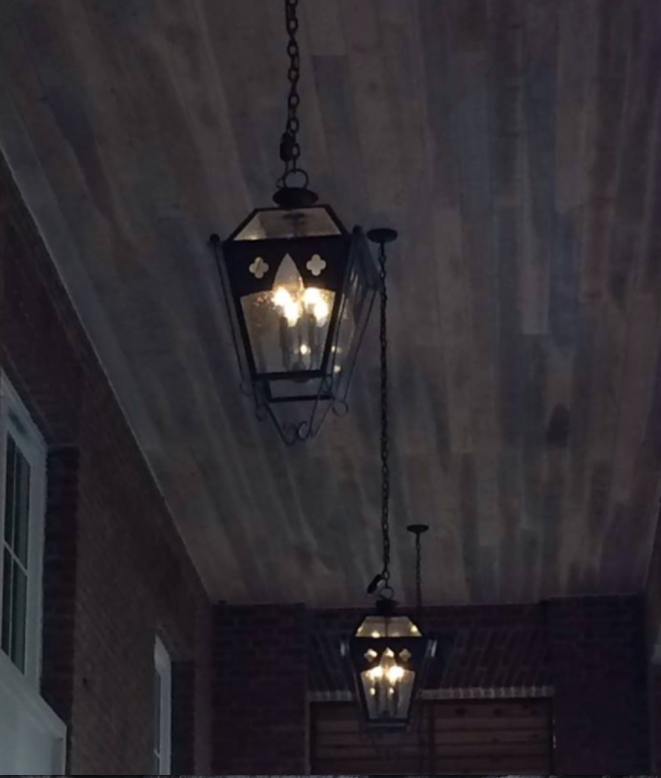 St. James Savannah Copper Lantern Pendant Light Custom Design