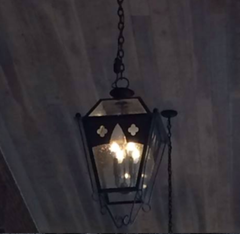 Outdoor Gas Electric Copper Lantern Kitchen Island Pendant Ceiling Light Fixture Chandelier Entryway Patio Light