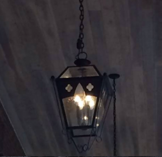 Outdoor Gas Electric Copper Lantern Kitchen Island Pendant Ceiling Light Fixture Chandelier Entryway Patio Light