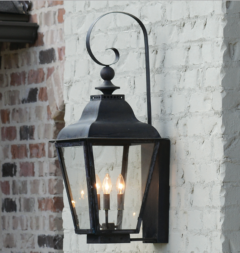 Outdoor Gas Electric Copper Lantern Kitchen Island Pendant Ceiling Light Fixture Chandelier Entryway Patio Light