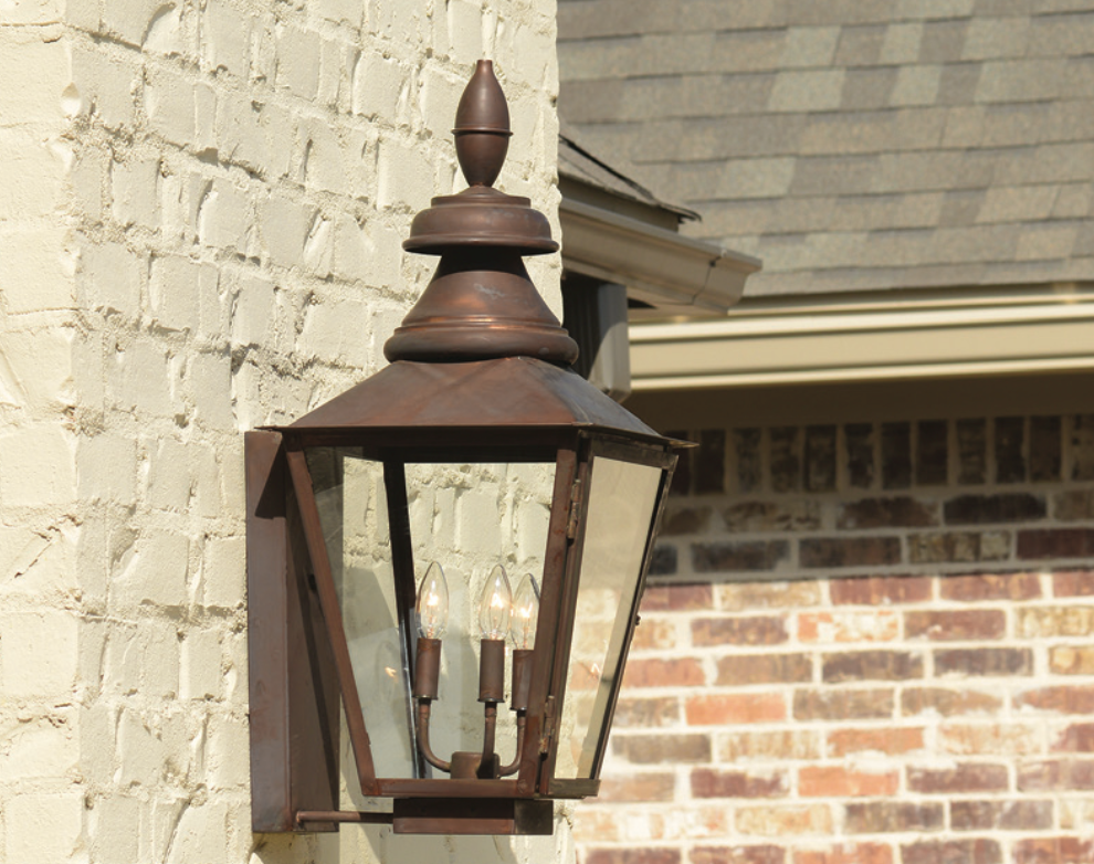 St. James Birmingham Copper Lantern