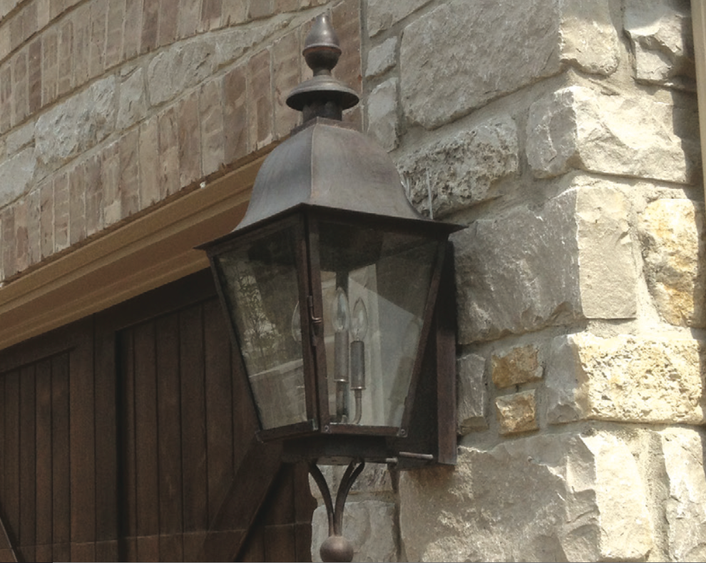St. James Quebec Copper Lantern Pendant LIghts