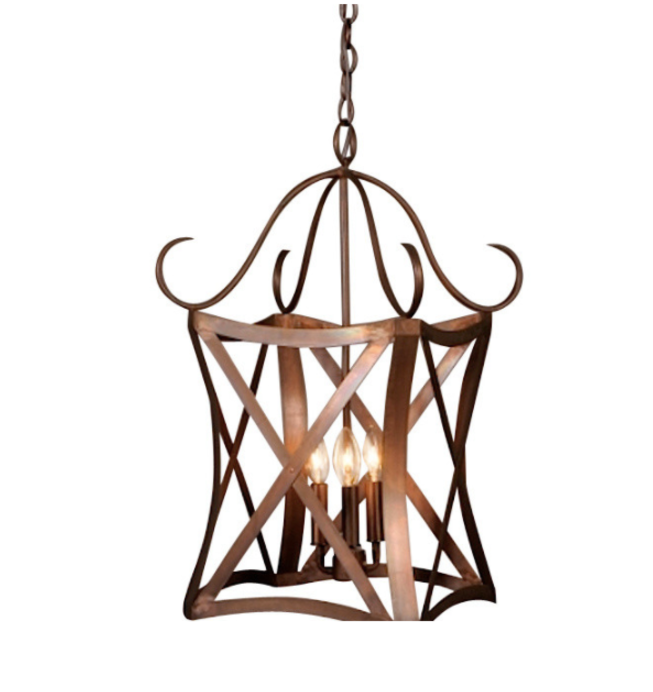 St. James Versailles Copper Chandelier