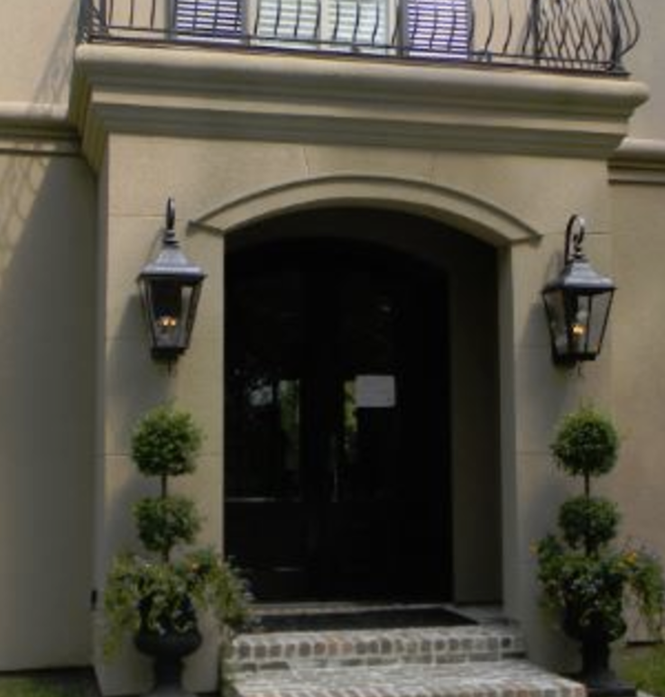 St. James Brunswick Copper Lantern With Top Curl