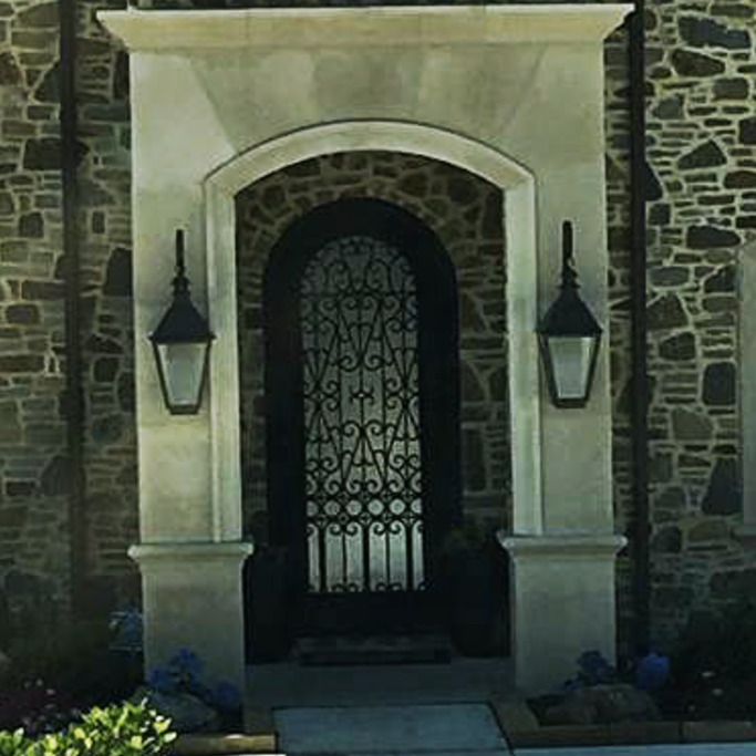 St. James Brunswick Copper Lantern With Top Curl