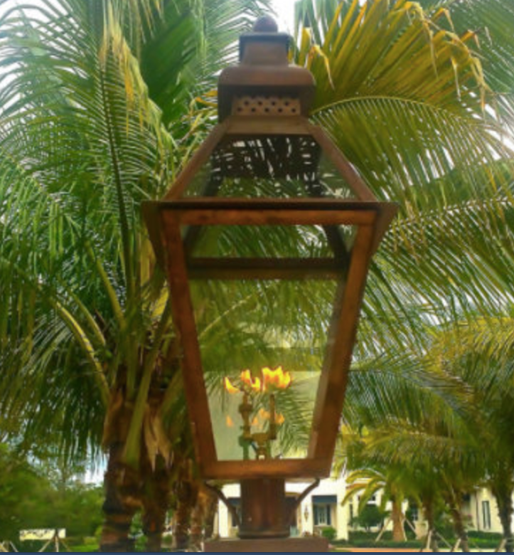 St. James Logan Copper Lantern