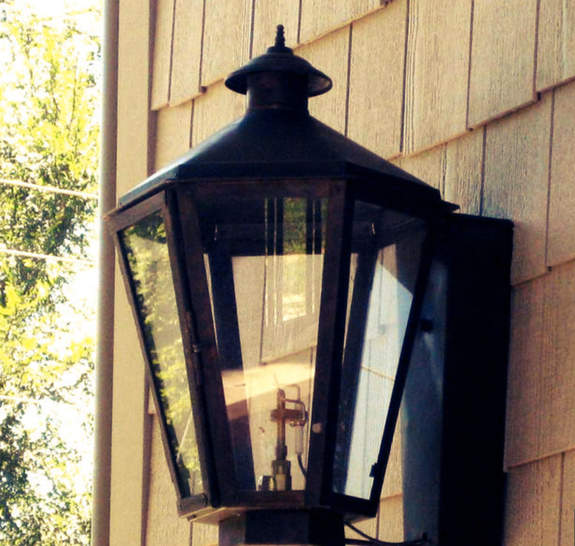 St. James Biloxi Copper Lantern