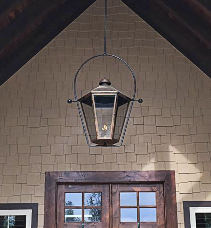 St. James Biloxi Copper Lantern Pendant Lights