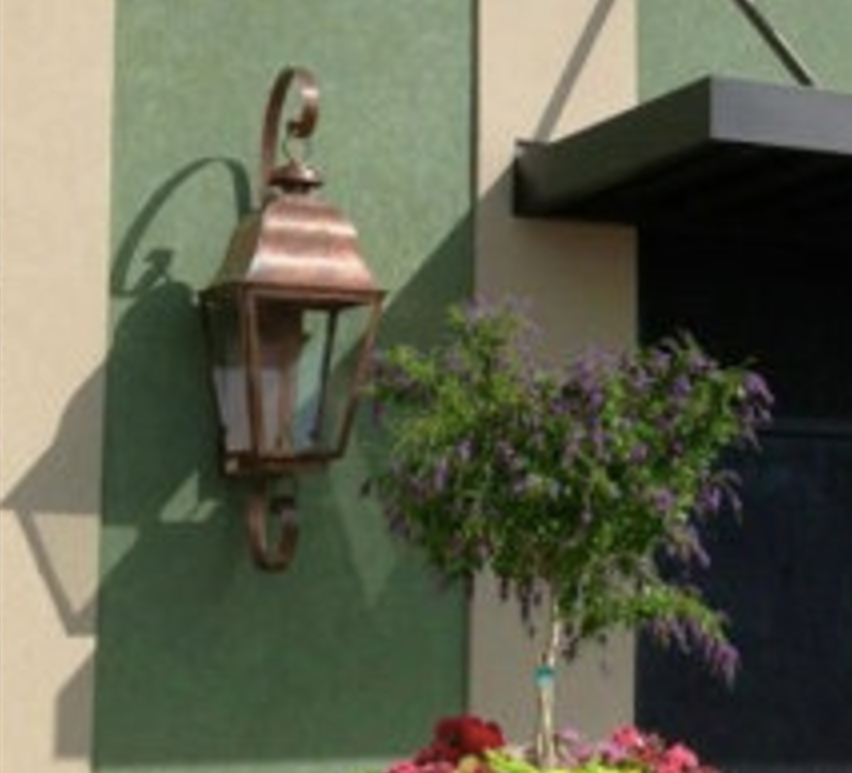 St. James Quebec Copper Lantern Pendant LIghts