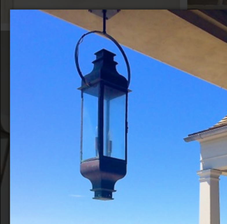 St. James Sarasota Copper Lanterns
