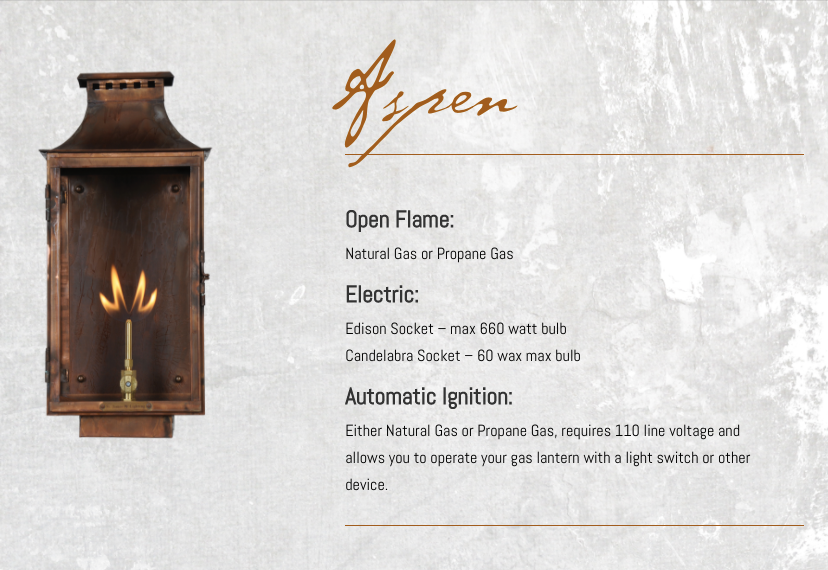 St. James Aspen Copper Pendant Lantern